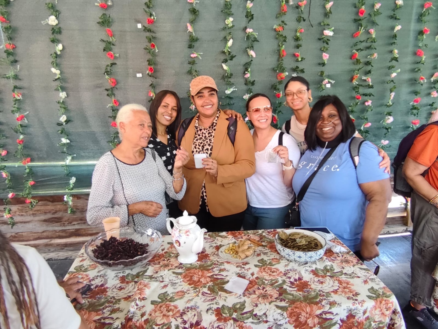 Women gathered for a retreat and time of fellowship at Hope Mountain